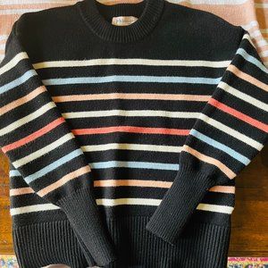 Philosophy Rainbow Striped Sweater